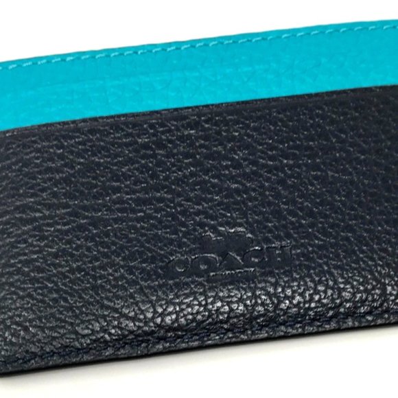 COACH Flat Card Case With Lightning Bolts … - Picture 4 of 5